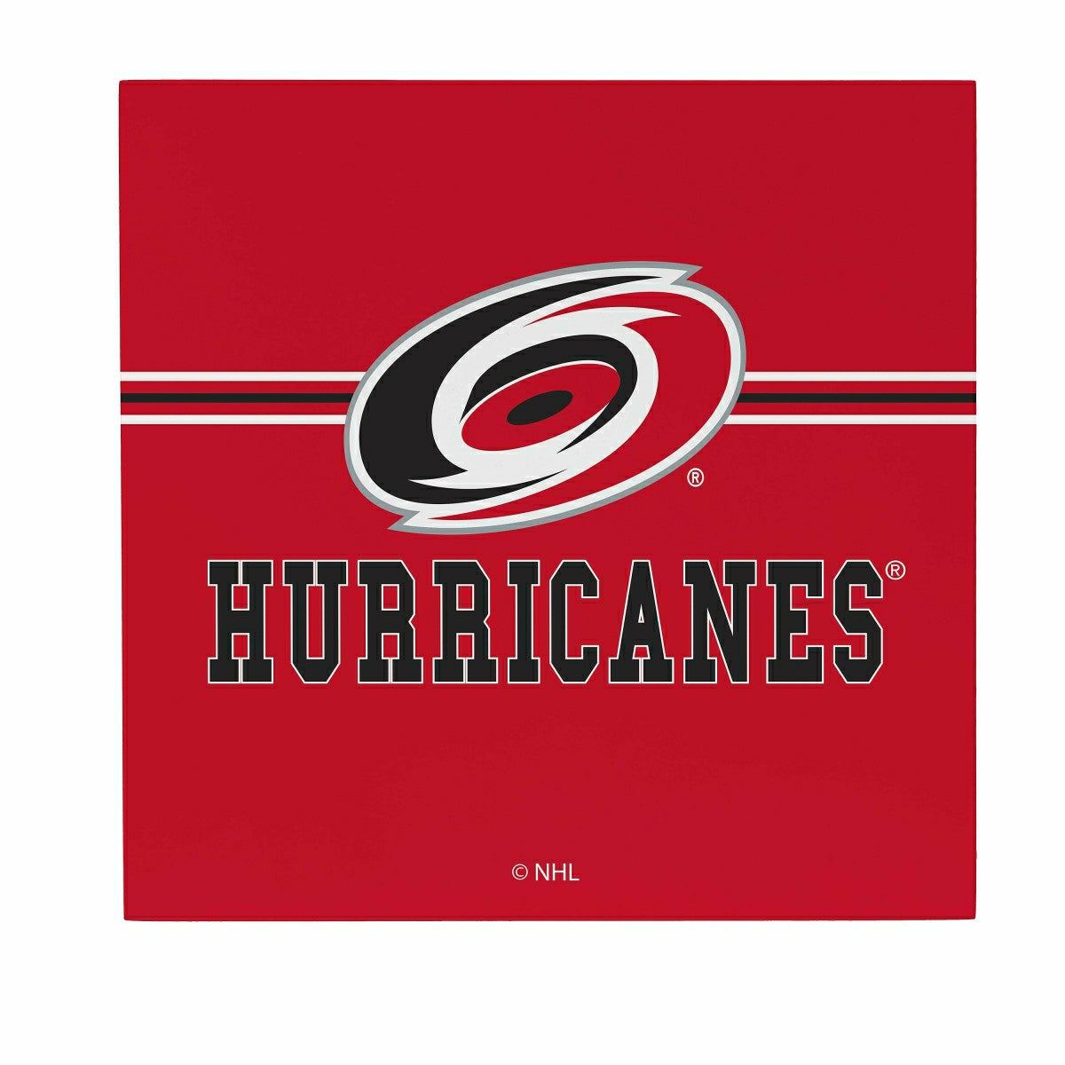 Carolina Hurricanes Wood Wall Sign, 12x12 - NHL Home