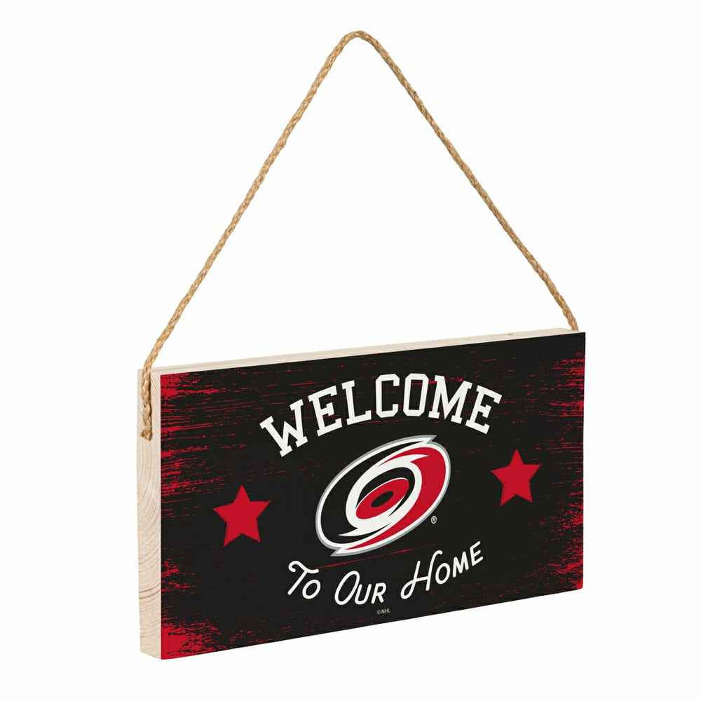 Carolina Hurricanes Wood Wall Sign, 6x11 - NHL Home