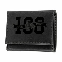 Chicago Blackhawks, 100 Anniversary Wallet, Tri-fold, Black - NHL Home