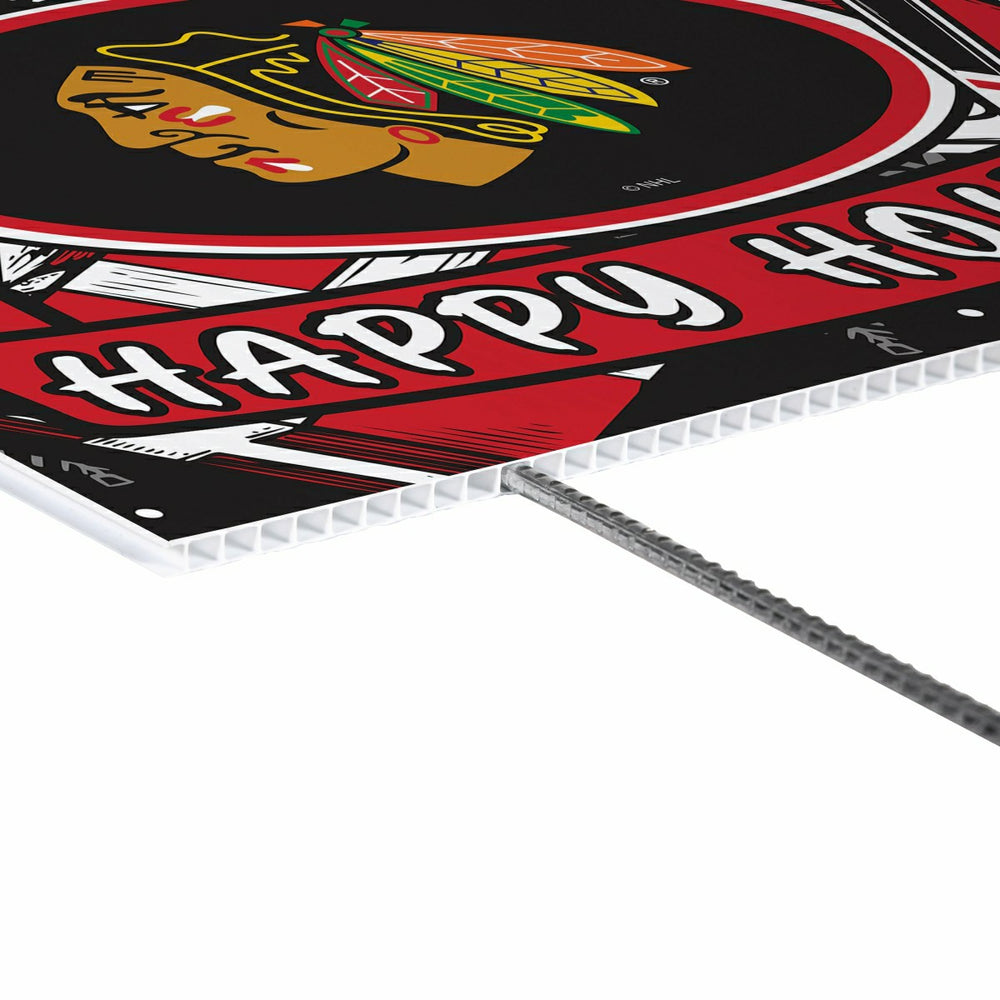 Chicago Blackhawks Yard Sign, Holiday - NHL Home