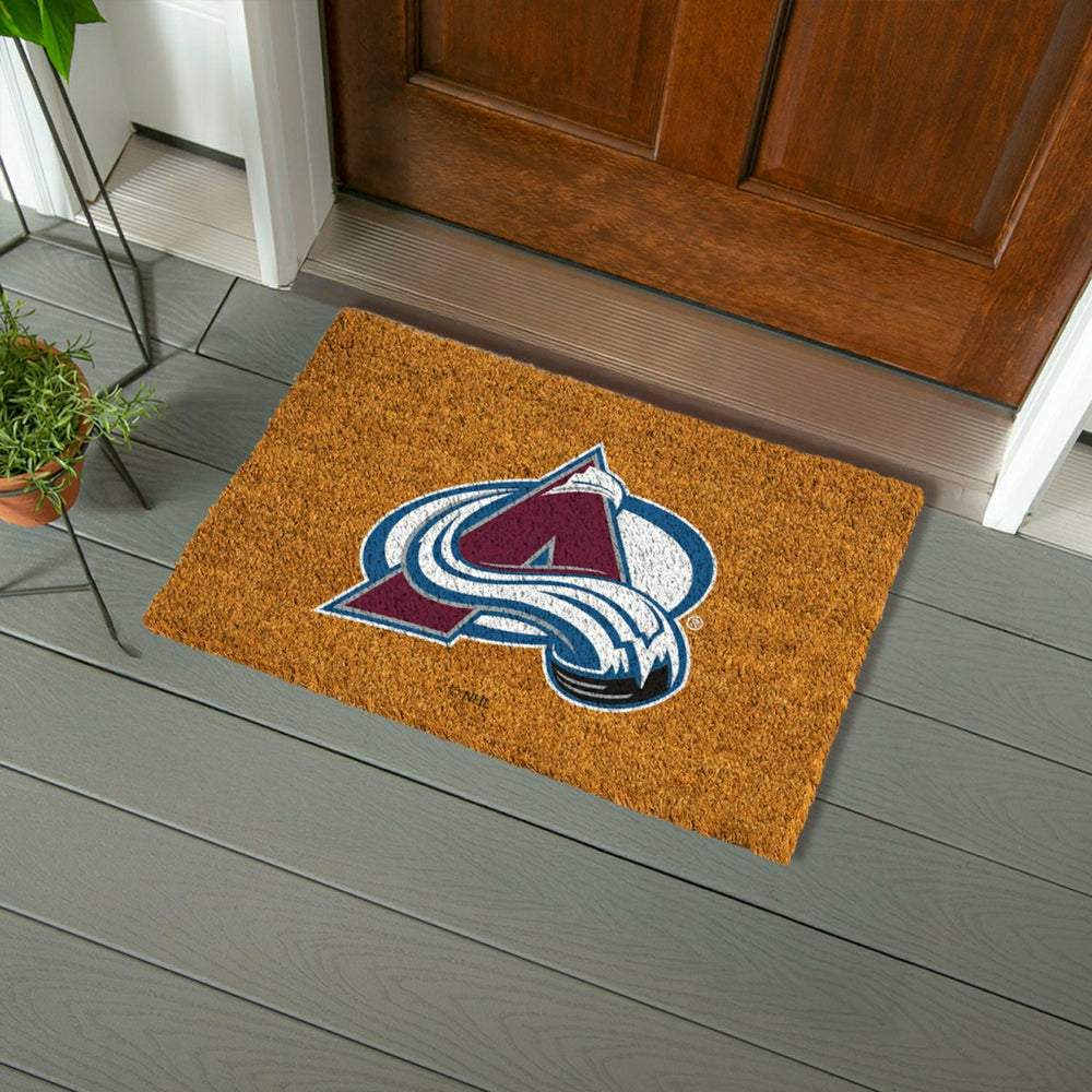 Coir Mat, 16"x28", Colorado Avalanche - NHL