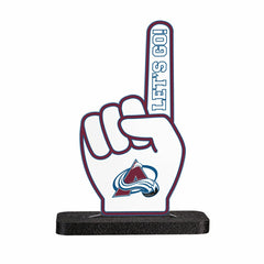 Colorado Avalanche Hockey Foam Finger Desklite LED Decor - NHL Home