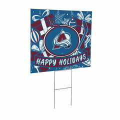 Colorado Avalanche Yard Sign, Holiday - NHL Home