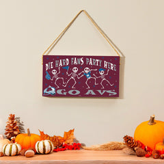 Colorado Avalanche Halloween Wood Wall Sign, 6x11 - NHL Home