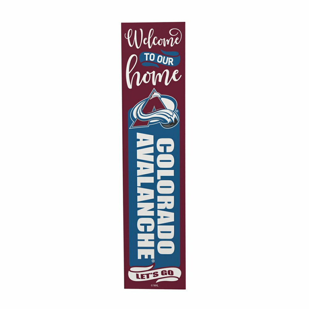 Colorado Avalanche 47" Double Sided Leaner, Halloween - NHL Home