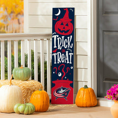 Columbus Blue Jackets 47" Double Sided Leaner, Halloween - NHL Home