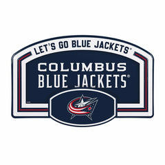 Columbus Blue Jackets USA Embossed Steel Wall Sign, 11" x 17" - NHL Home