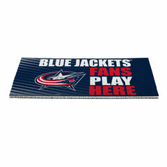 Columbus Blue Jackets Fan Mat, 28"x16" - NHL
