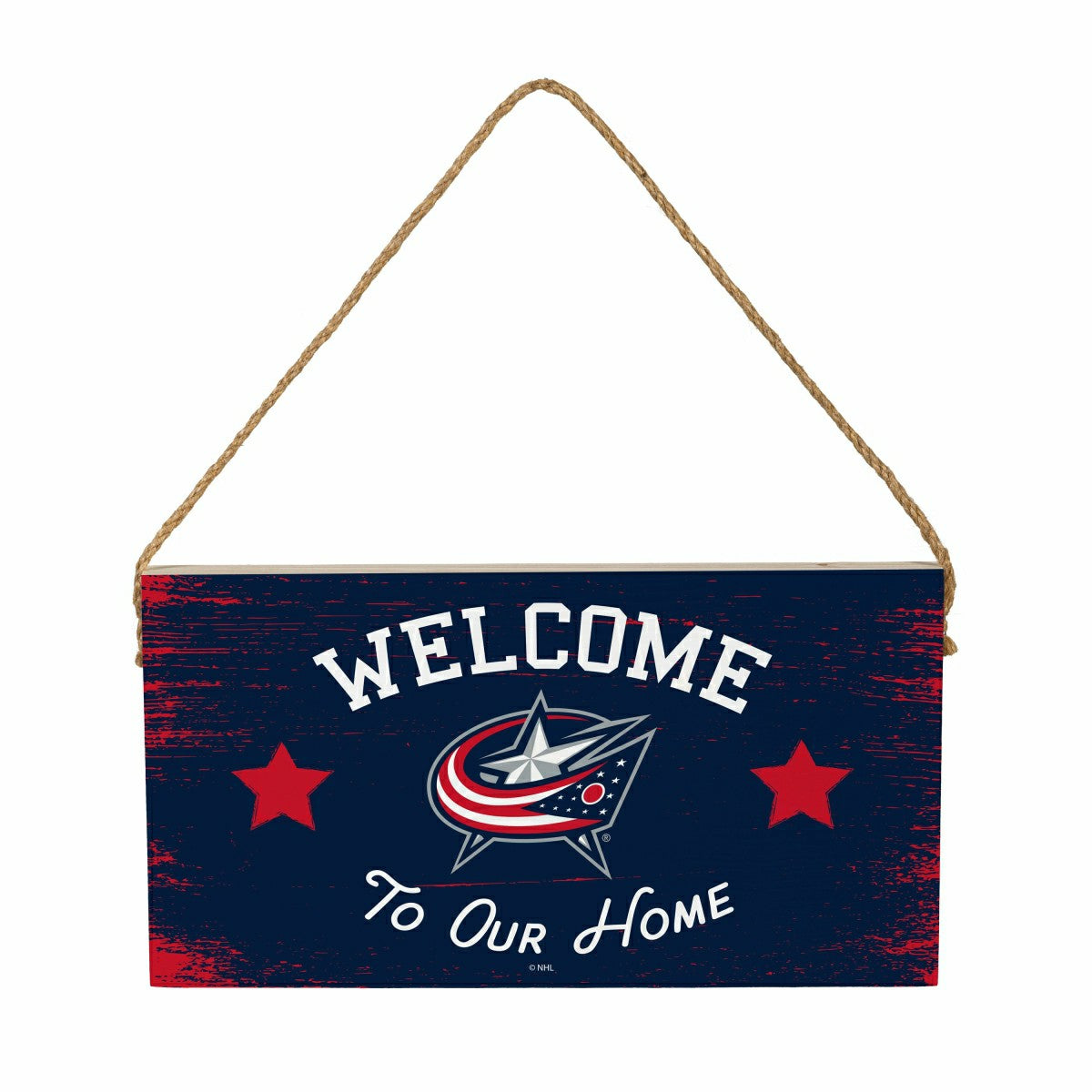Columbus Blue Jackets Wood Wall Sign, 6x11 - NHL Home