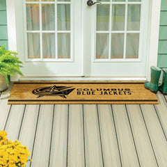 Columbus Blue Jackets Extra Large One Color Coir Mat, 60"x24" - NHL