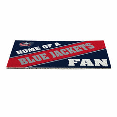Columbus Blue Jackets, PVC Mat COLOR, Home of a Fan - NHL