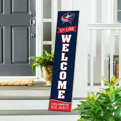 Columbus Blue Jackets Large Single Sided Leaner, 46" - NHL Home