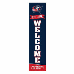 Columbus Blue Jackets Large Single Sided Leaner, 46" - NHL Home