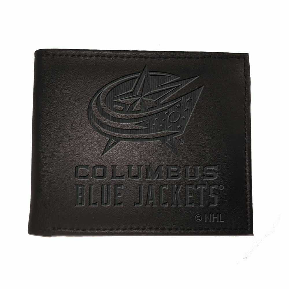 Columbus Blue Jackets, Bi-Fold Wallet, Black - NHL Home