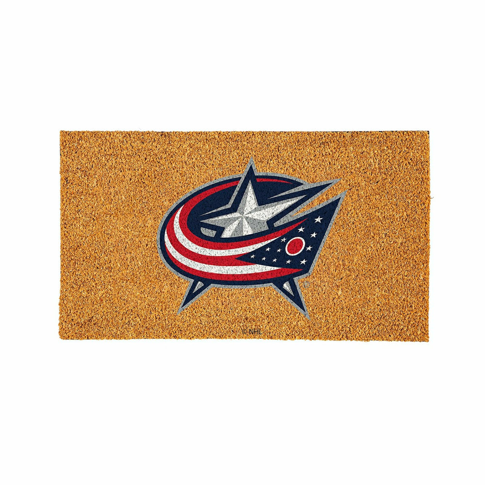 Coir Mat, 16"x28", Columbus Blue Jackets - NHL