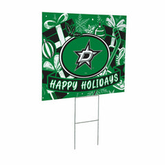 Dallas Stars Yard Sign, Holiday - NHL Home