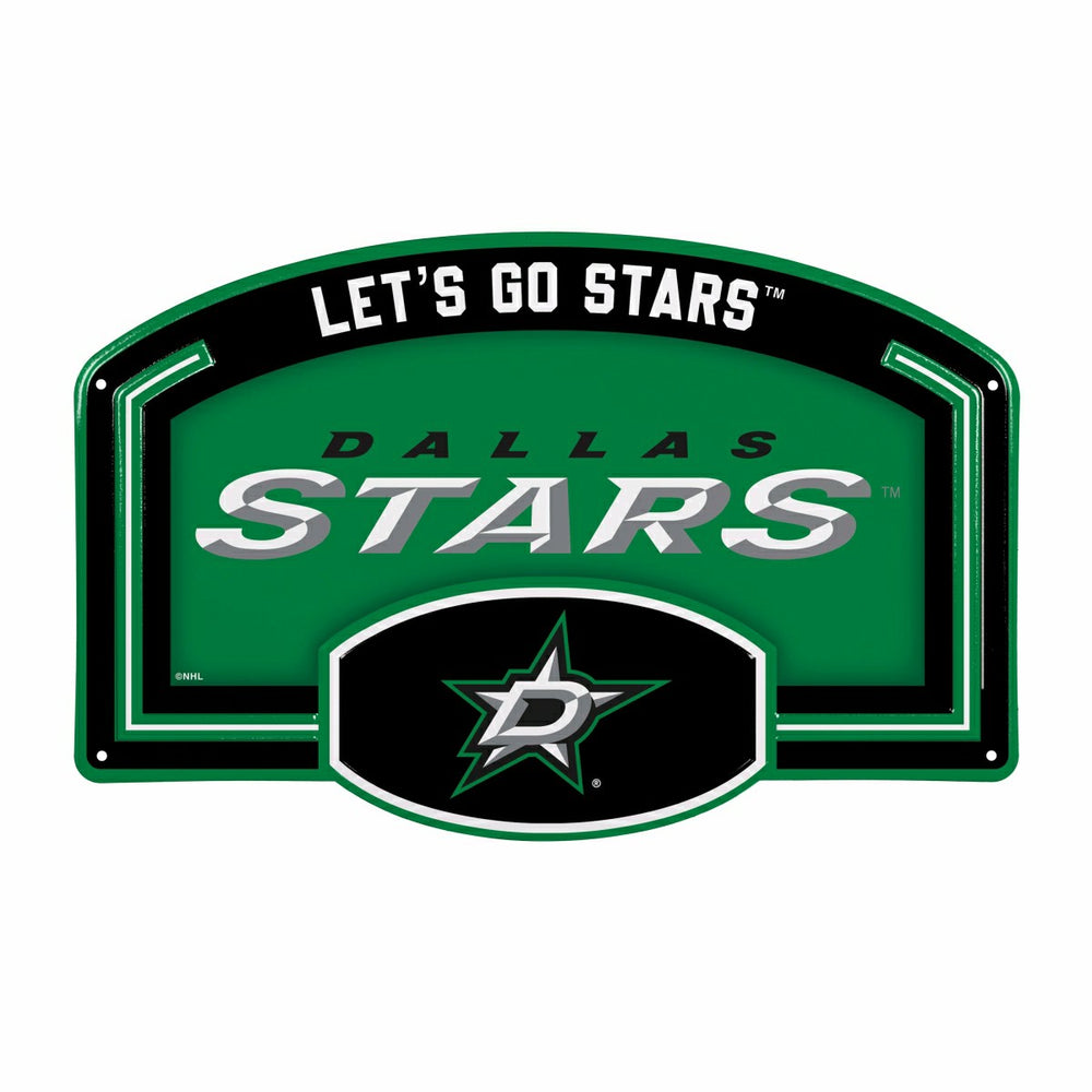 Dallas Stars USA Embossed Steel Wall Sign, 11" x 17" - NHL Home