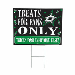 Dallas Stars Yard Sign, Halloween Treats for Fans - NHL Home