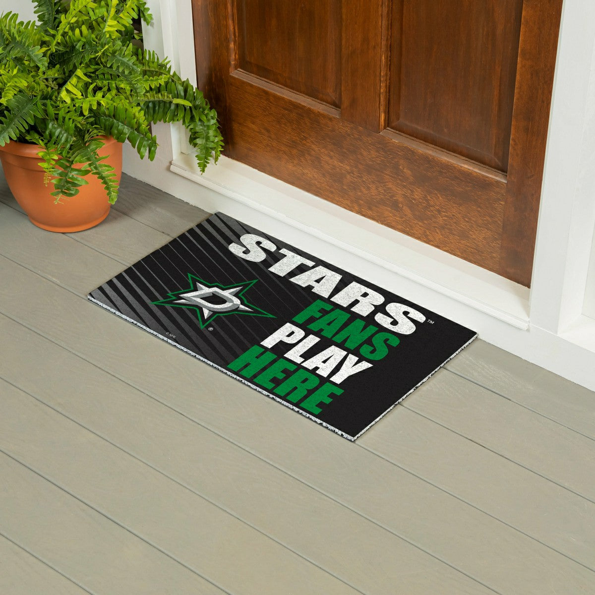 Dallas Stars Fan Mat, 28"x16" - NHL