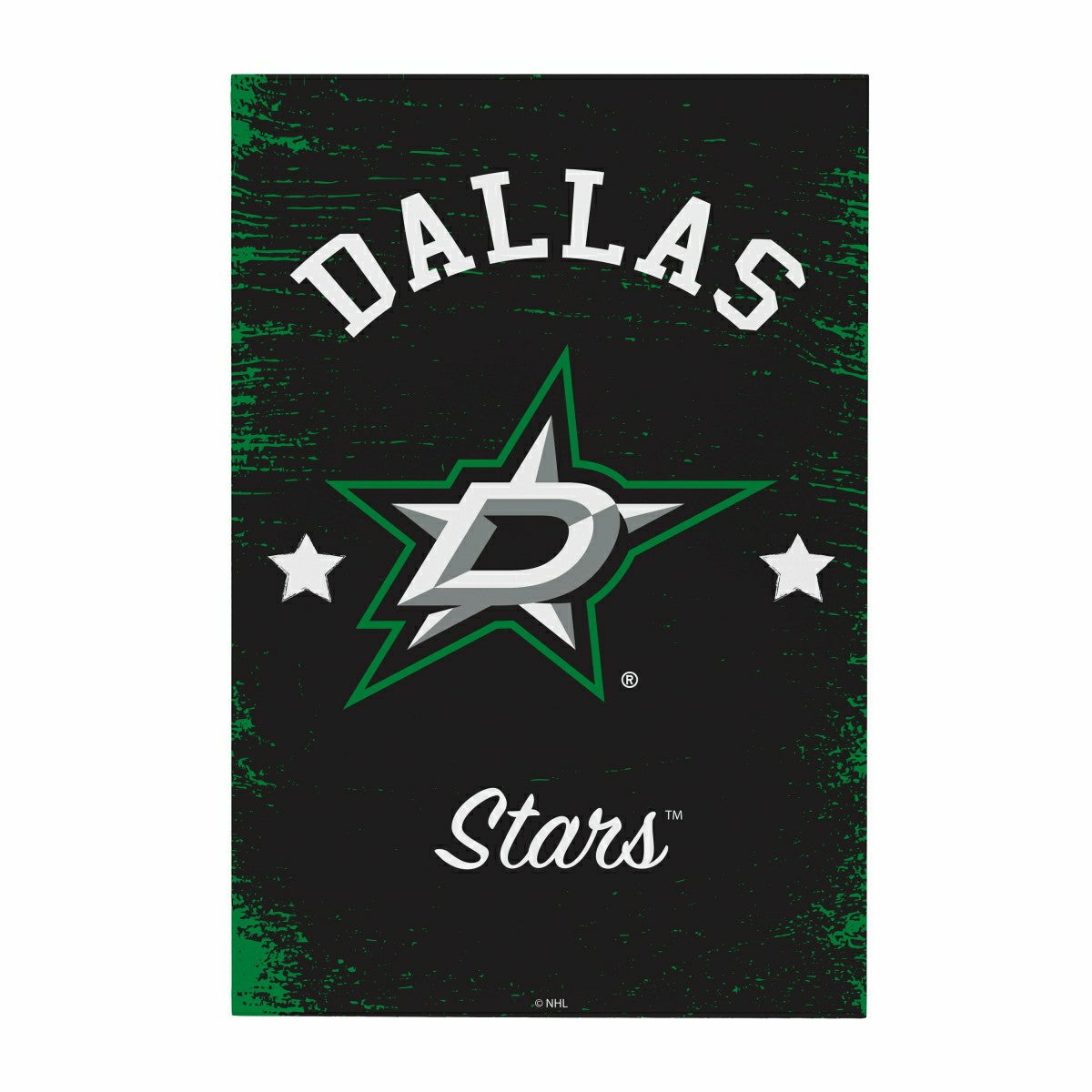 Dallas Stars Wood Wall Sign, 16x24 - NHL Home