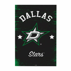 Dallas Stars Wood Wall Sign, 16x24 - NHL Home