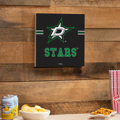 Dallas Stars Wood Wall Sign, 12x12 - NHL Home