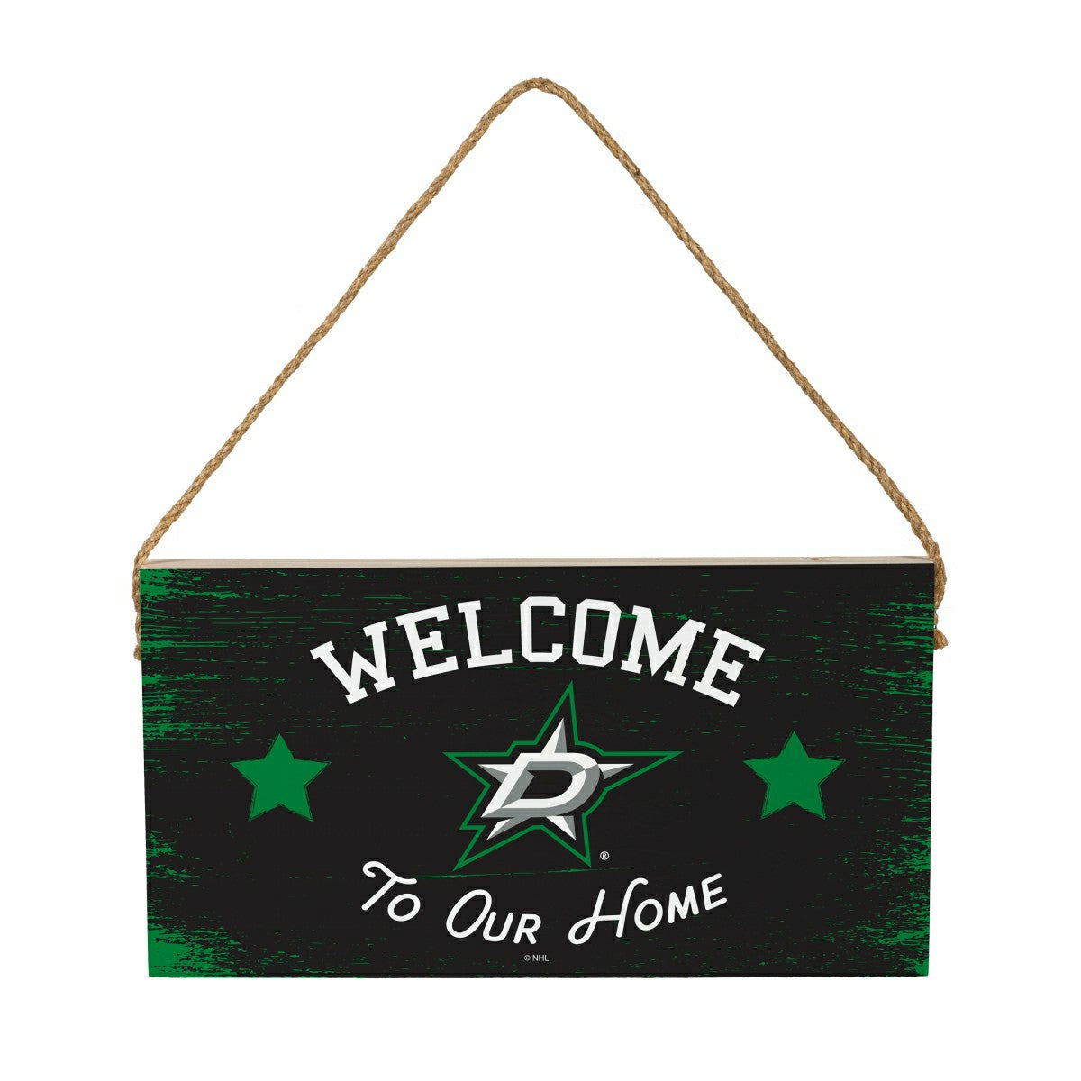 Dallas Stars Wood Wall Sign, 6x11 - NHL Home