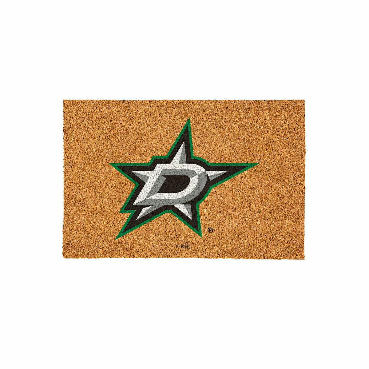 Dallas Stars Large Full Color Coir Mat, 36"x24" - NHL