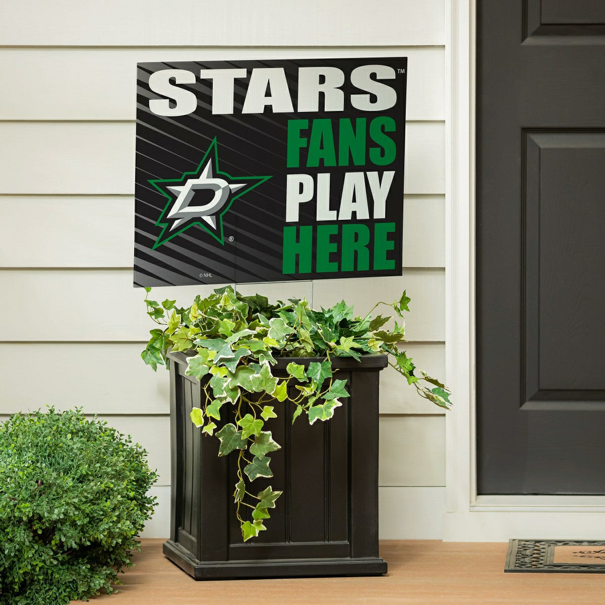 Dallas Stars Coroplast Yard Sign "Fans Play Here" - NHL Home