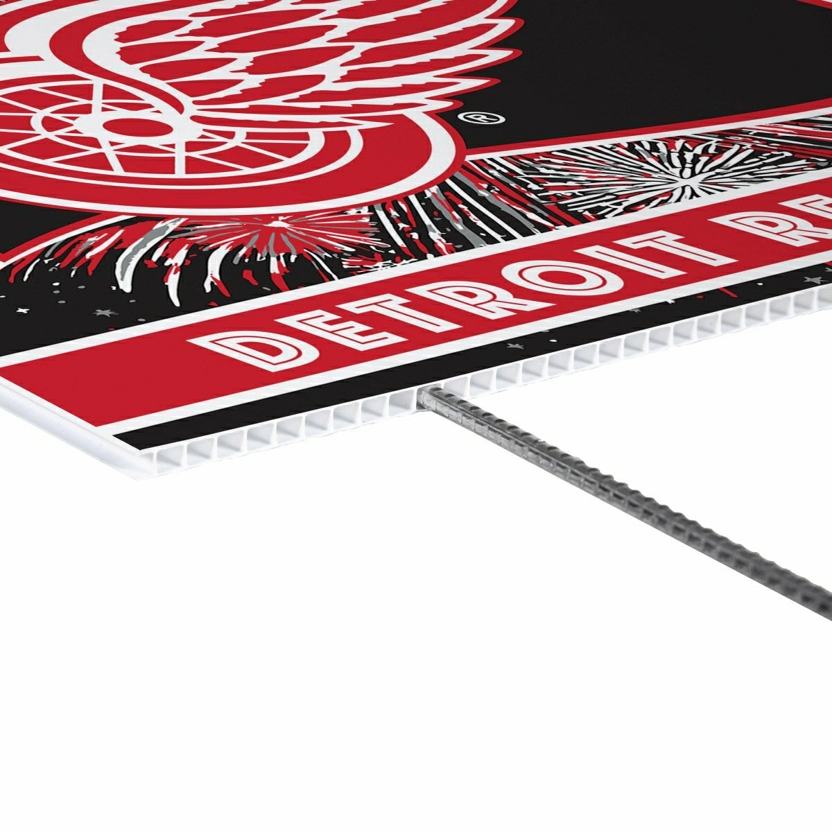 Detroit Red Wings Yard Sign, Patriotic - NHL Home