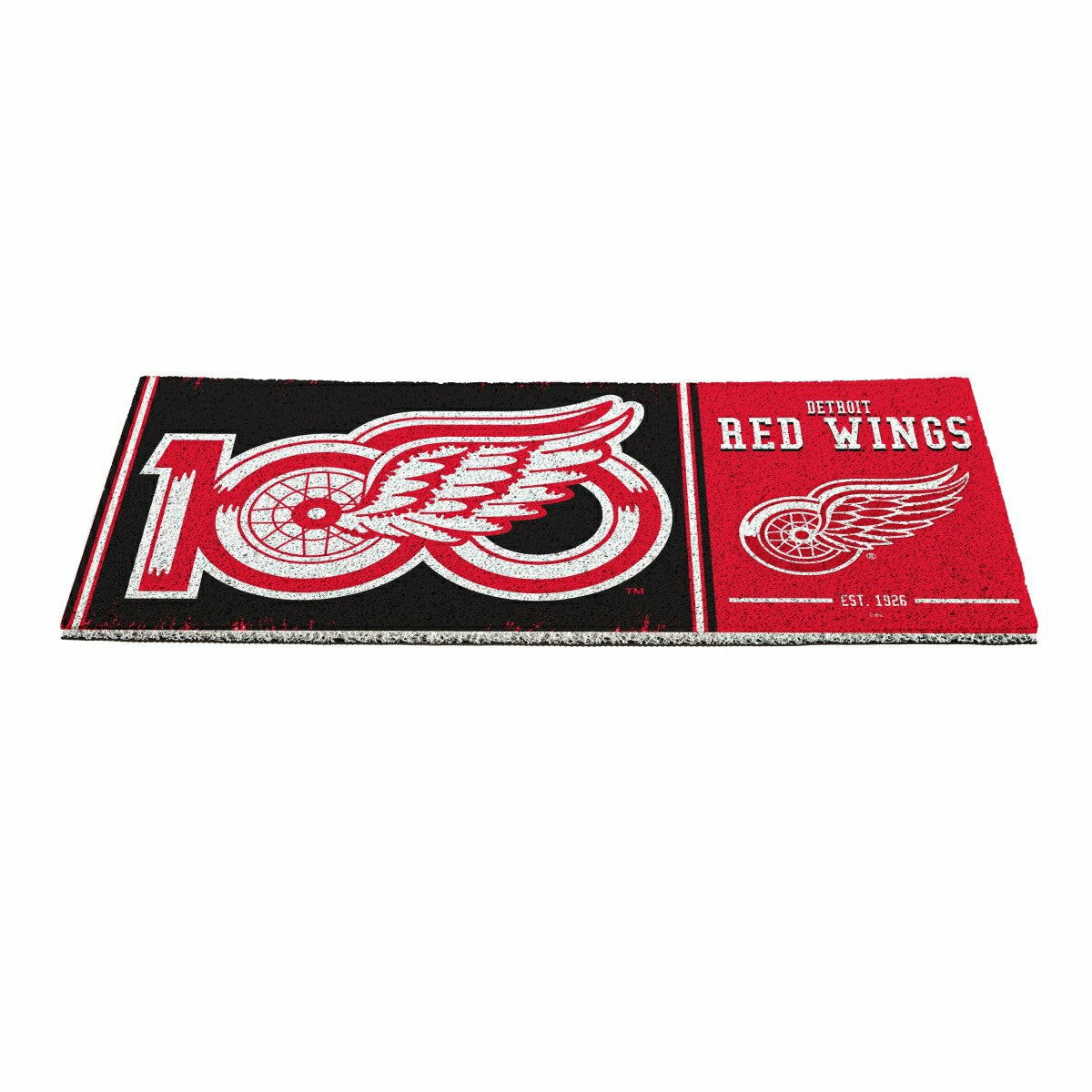 Detroit Red Wings, 100 Anniversary Turf Mat, Color - NHL