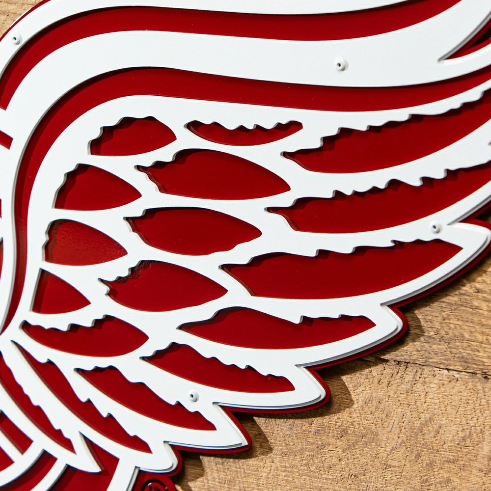 Detroit Red Wings Premier Metal Wall Art - NHL Home