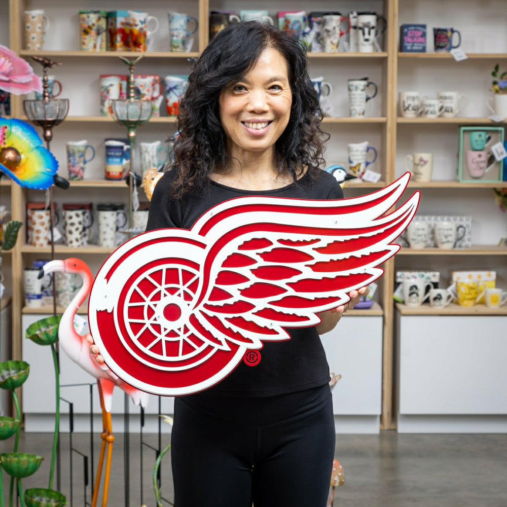Detroit Red Wings Premier Metal Wall Art - NHL Home