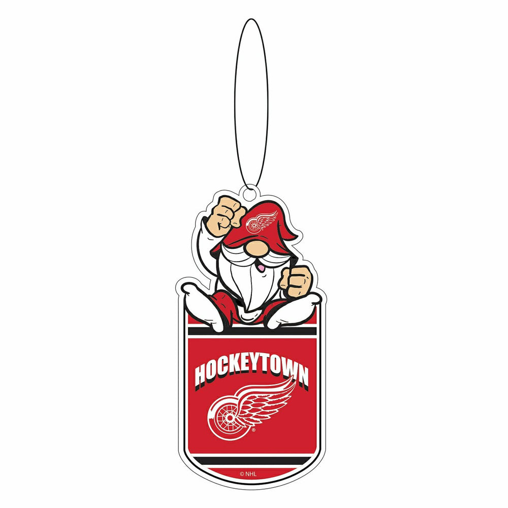 Detroit Red Wings Gift Tag Ornament, Gnome Fan - NHL Home