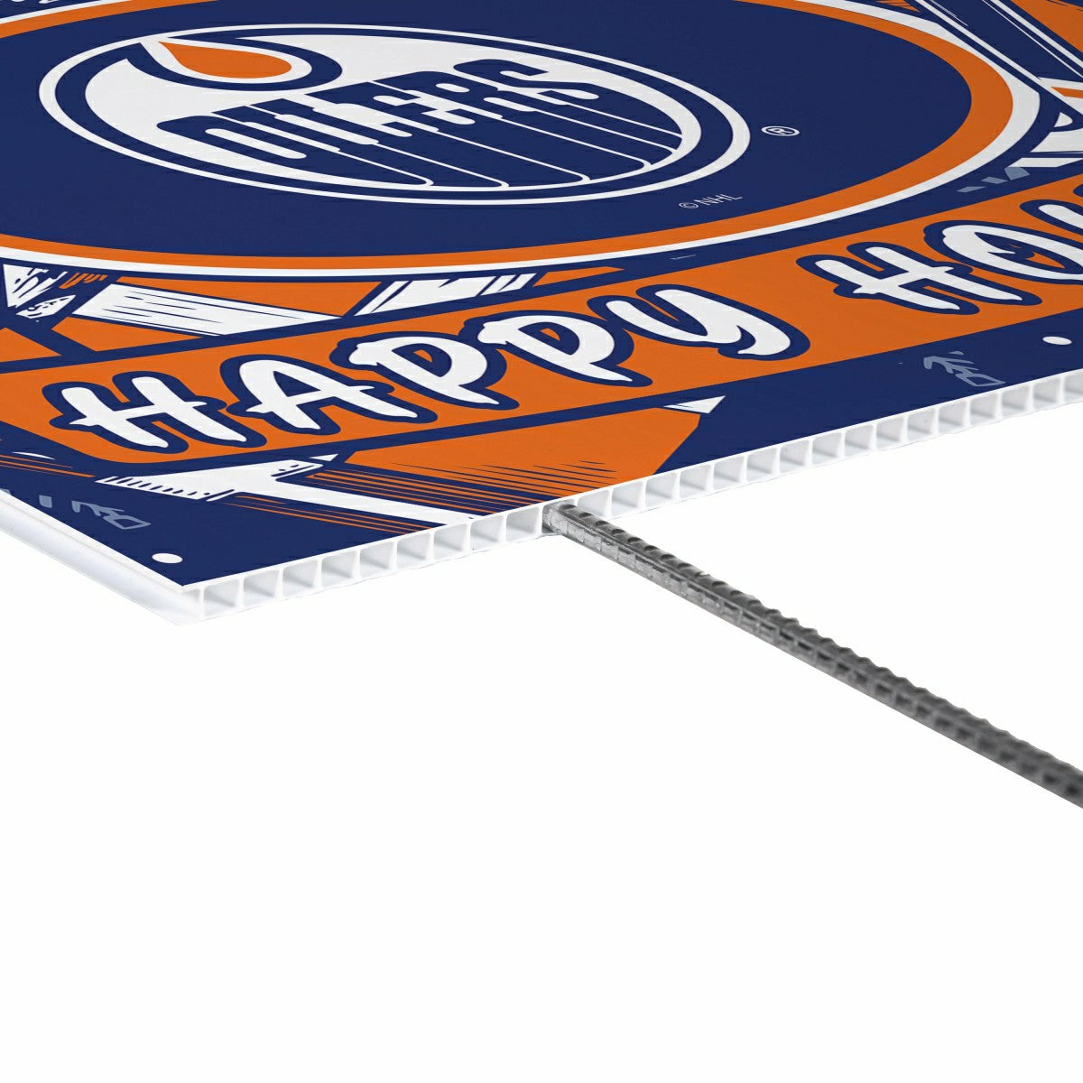 Edmonton Oilers Yard Sign, Holiday - NHL Home