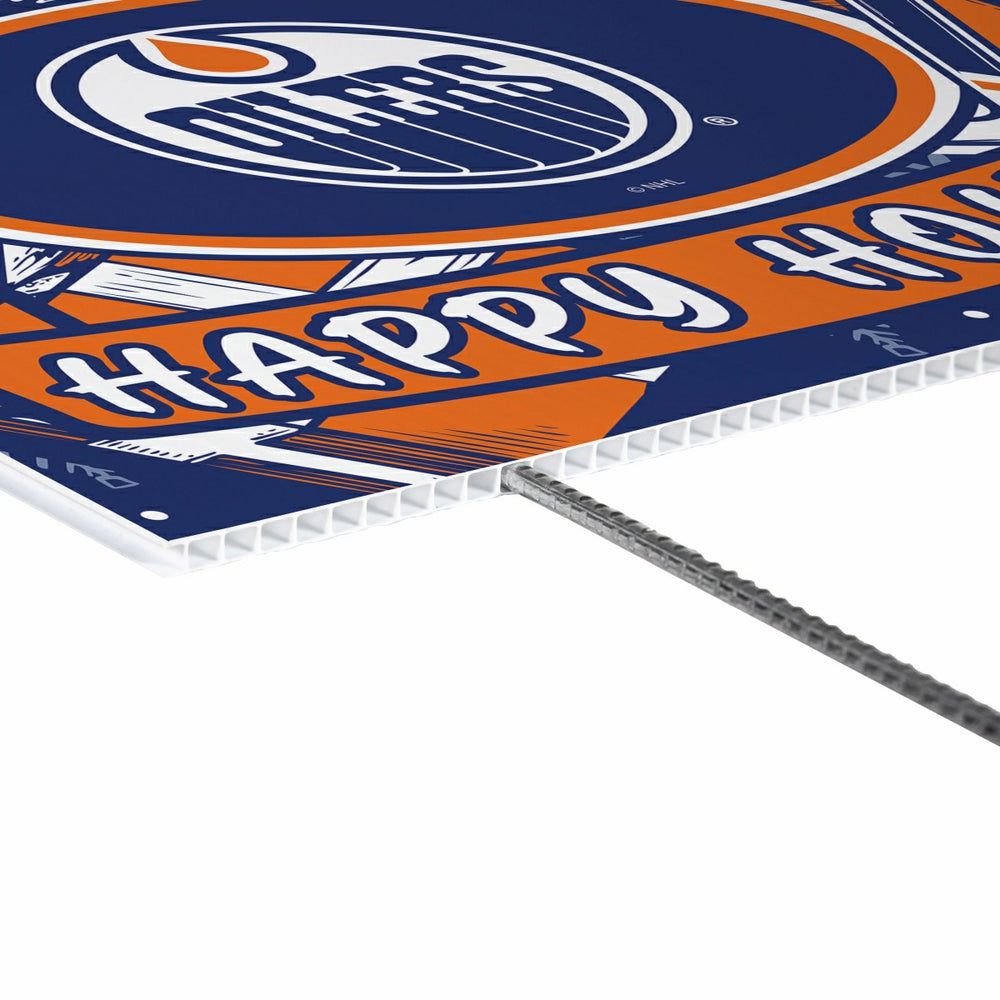 Edmonton Oilers Yard Sign, Holiday - NHL Home