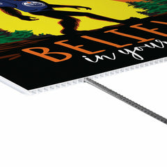 Edmonton Oilers Yard Sign, Bigfoot - NHL Home