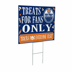 Edmonton Oilers Yard Sign, Halloween Treats for Fans - NHL Home