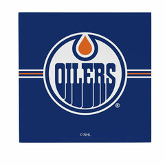 Edmonton Oilers Wood Wall Sign, 12x12 - NHL Home