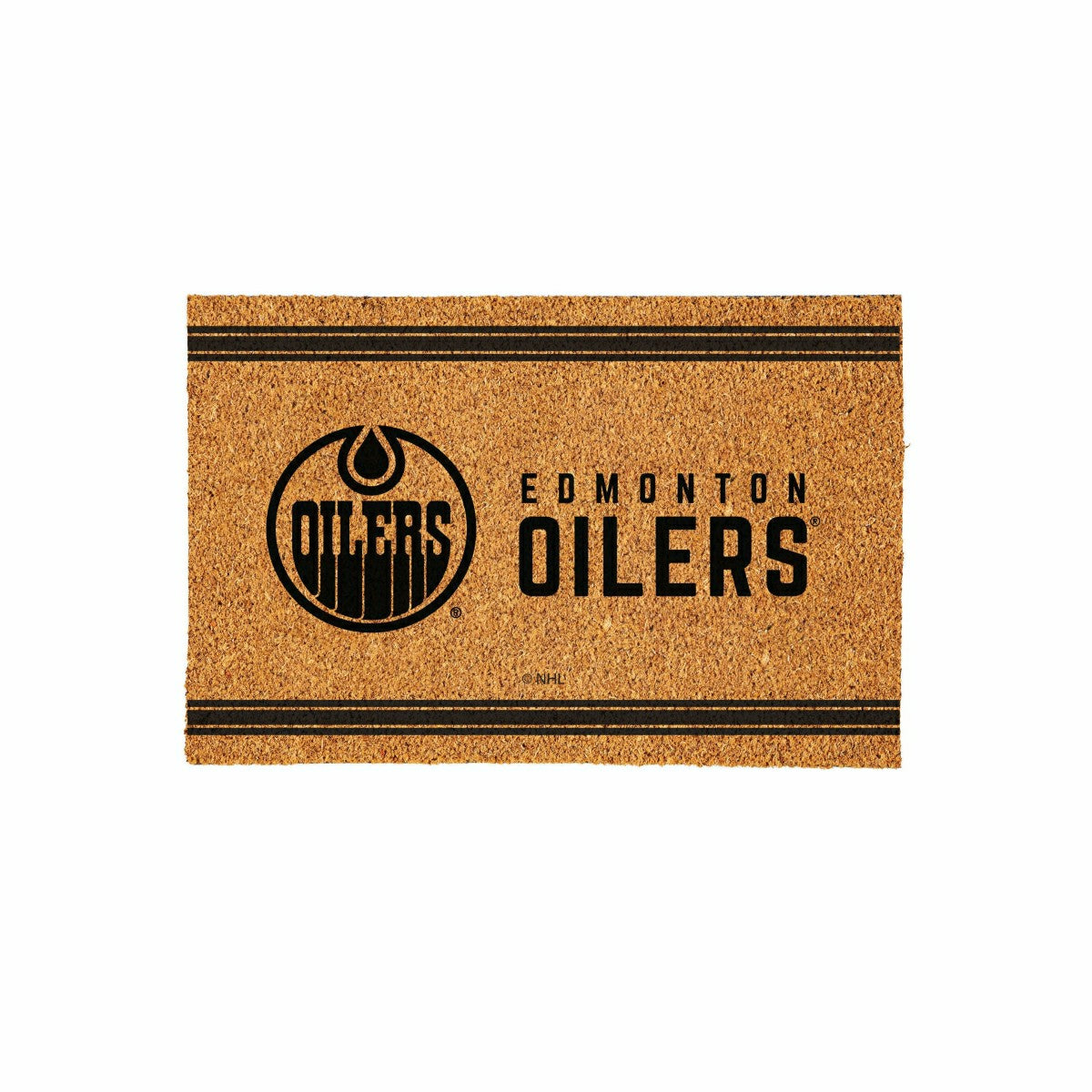 Edmonton Oilers Large One Color Coir Mat, 36"x24" - NHL