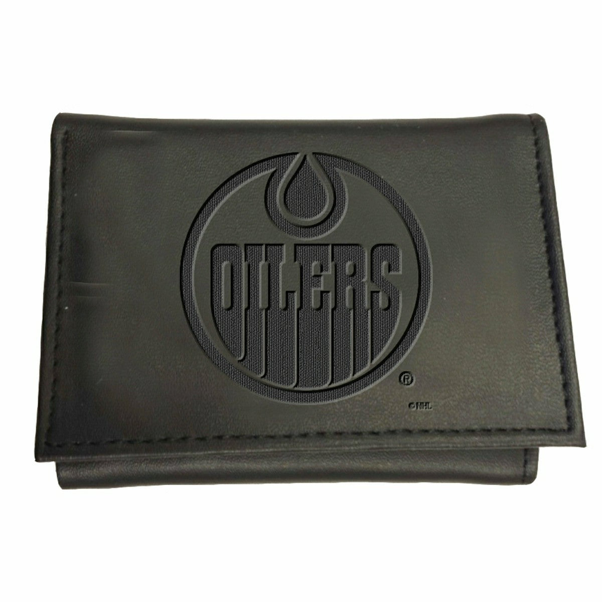 Edmonton Oilers, Tri-Fold Wallet, Black - NHL Home