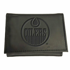 Edmonton Oilers, Tri-Fold Wallet, Black - NHL Home