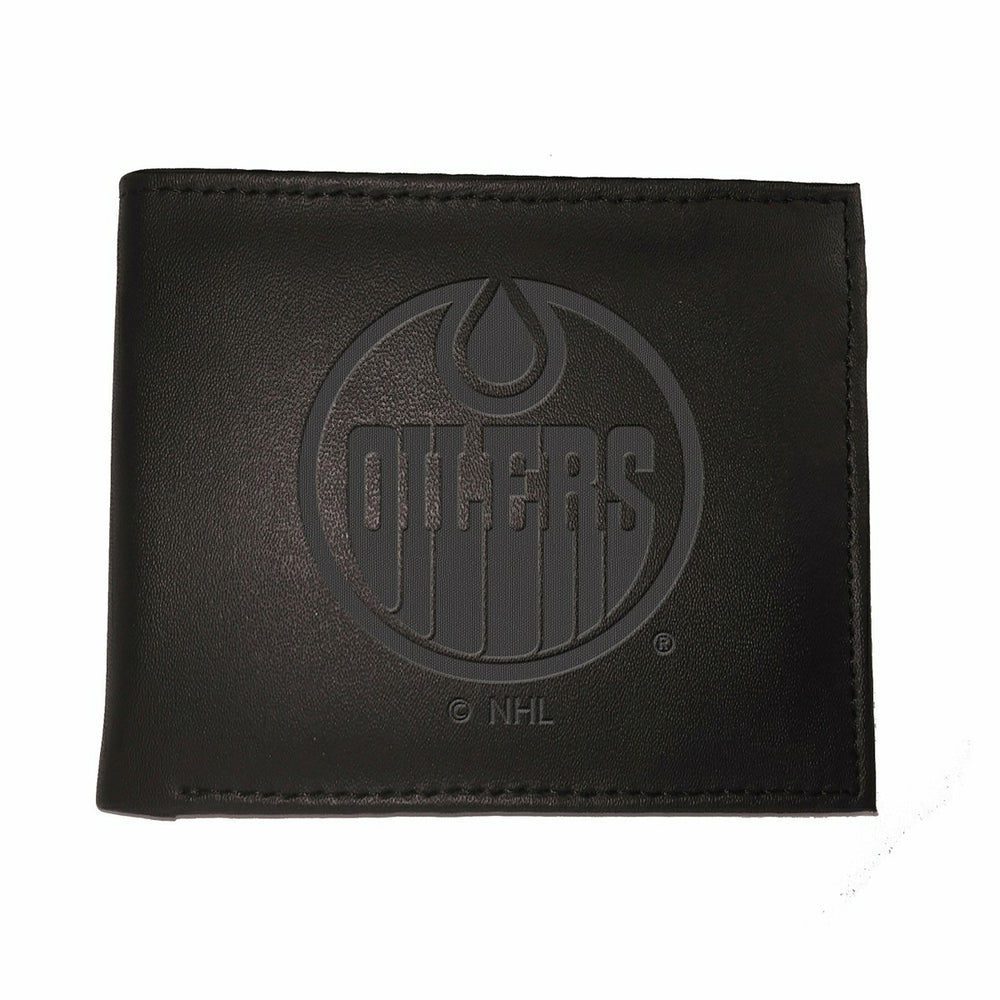 Edmonton Oilers, Bi-Fold Wallet, Black - NHL Home