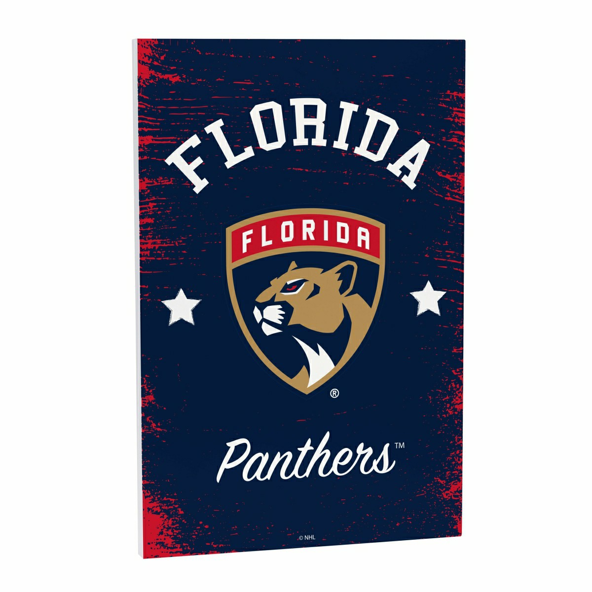 Florida Panthers Wood Wall Sign, 16x24 - NHL Home