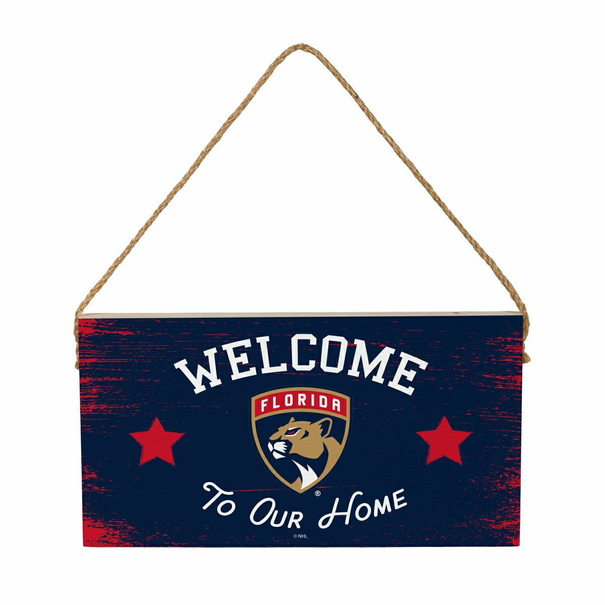 Florida Panthers Wood Wall Sign, 6x11 - NHL Home