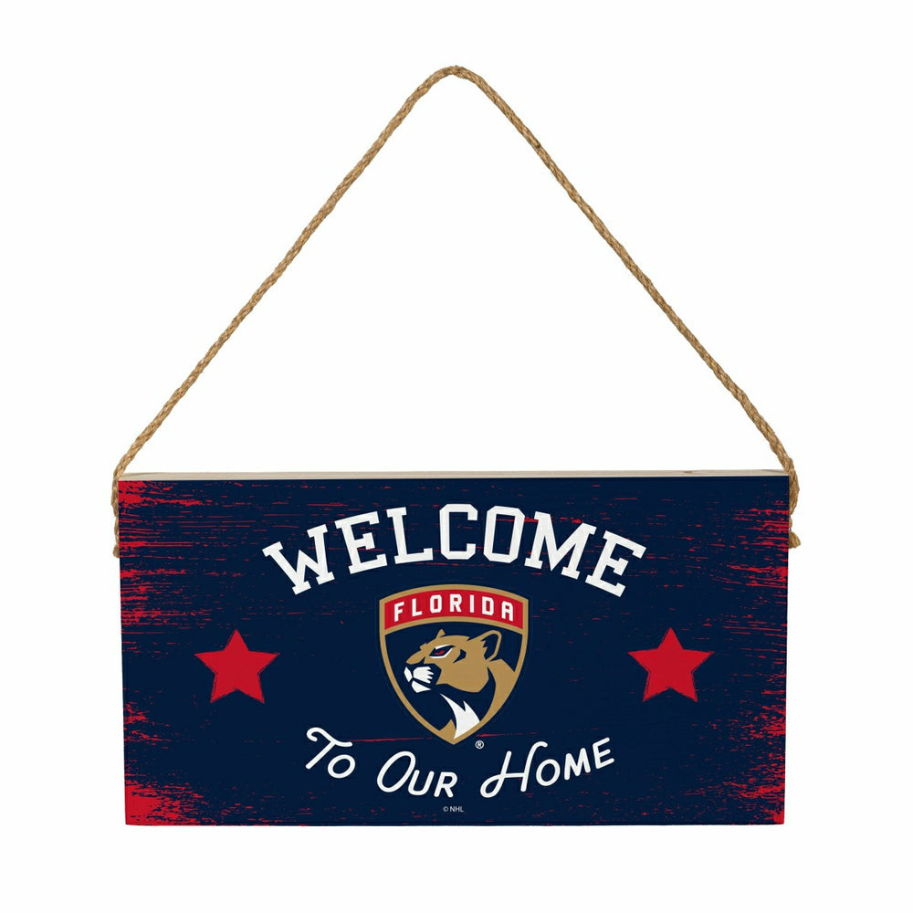 Florida Panthers Wood Wall Sign, 6x11 - NHL Home