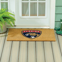 Florida Panthers Large Full Color Coir Mat, 36"x24" - NHL