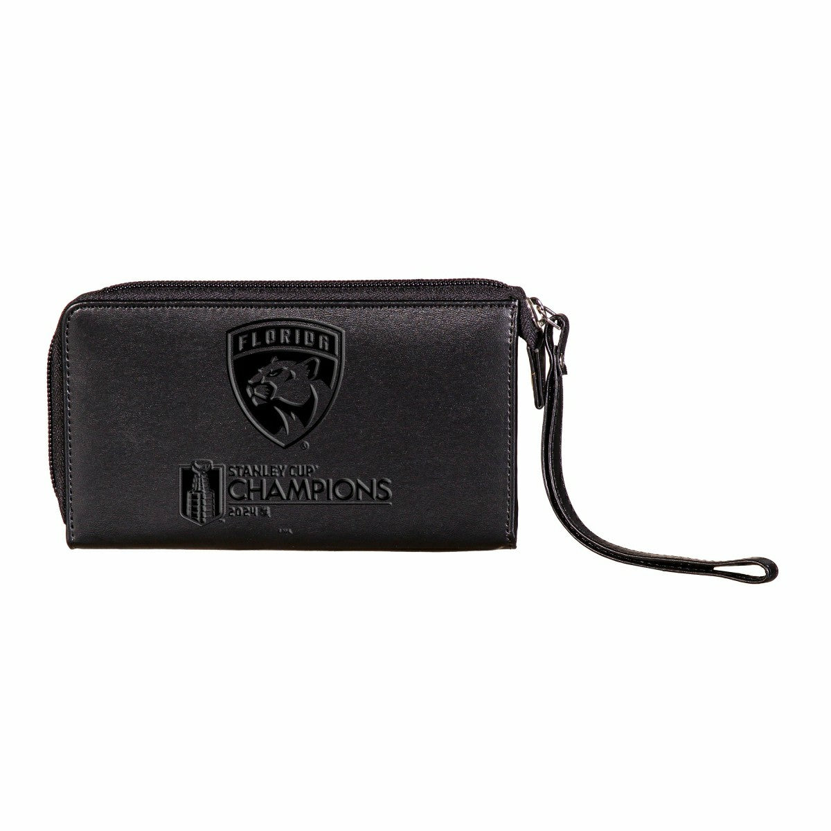 Florida Panthers Wristlet Wallet, Black, SC24 Champions - NHL Home