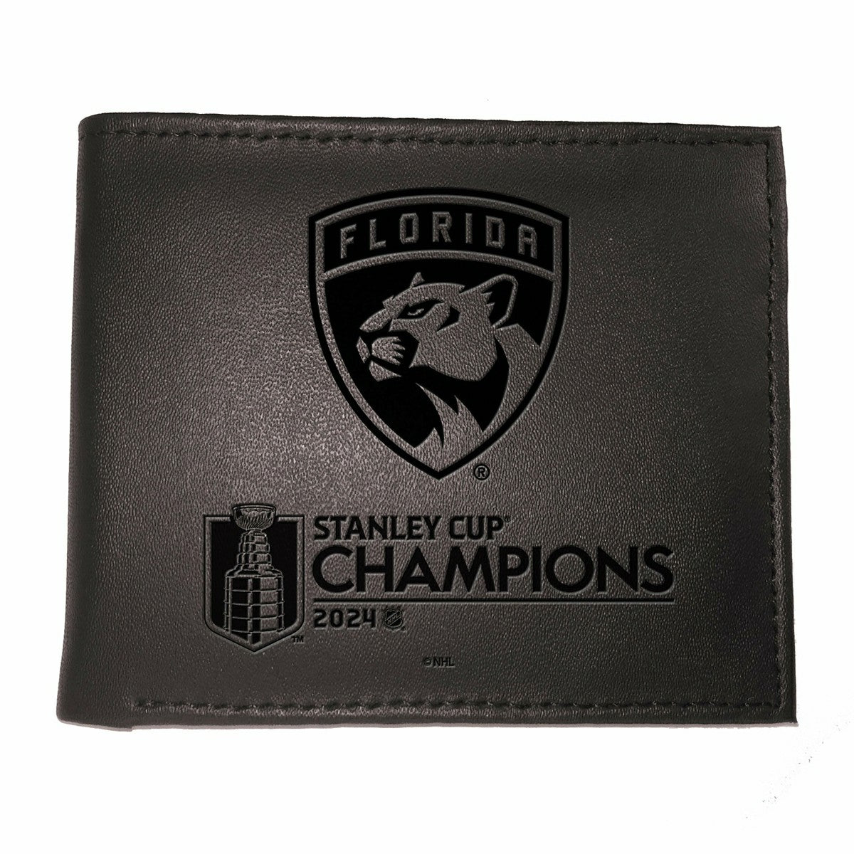 Florida Panthers Bi-Fold Wallet, Stanley Cup Champions 2024 - NHL Home