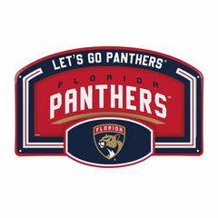 Florida Panthers USA Embossed Steel Wall Sign, 11" x 17" - NHL Home